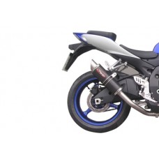 Marving Marmitta Singola  Kawasaki  Z750 07 Carbonio Tondo Ø 108